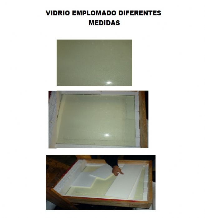 VIDRIO EMPLOMADO SOBRE MEDIDA